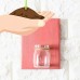 Wooden Wall Hanging Plant Terrarium Glass Planter Container，Creative Home Wall Decoration,Entryway Hallway Living Room Office Bedroom Decoration Pink   
